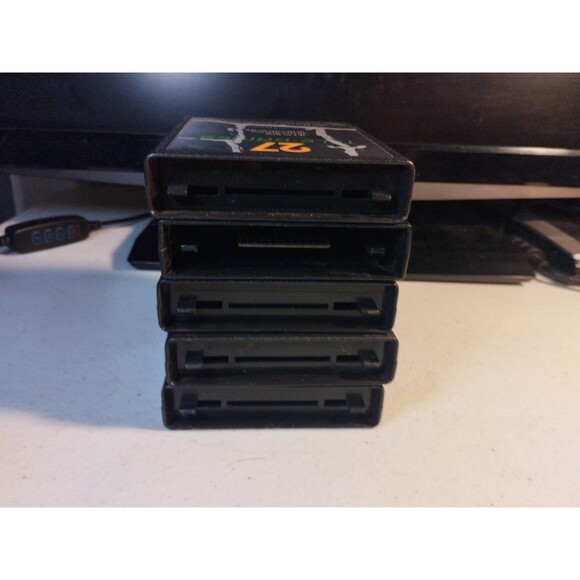 Atari 2600 Lot Of 5 Games - Tested & Work - Freeway, Dodge 'Em, Speedway II - Picture 3 of 3